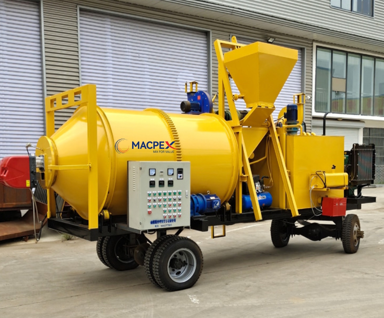 Mobile Asphalt mixer