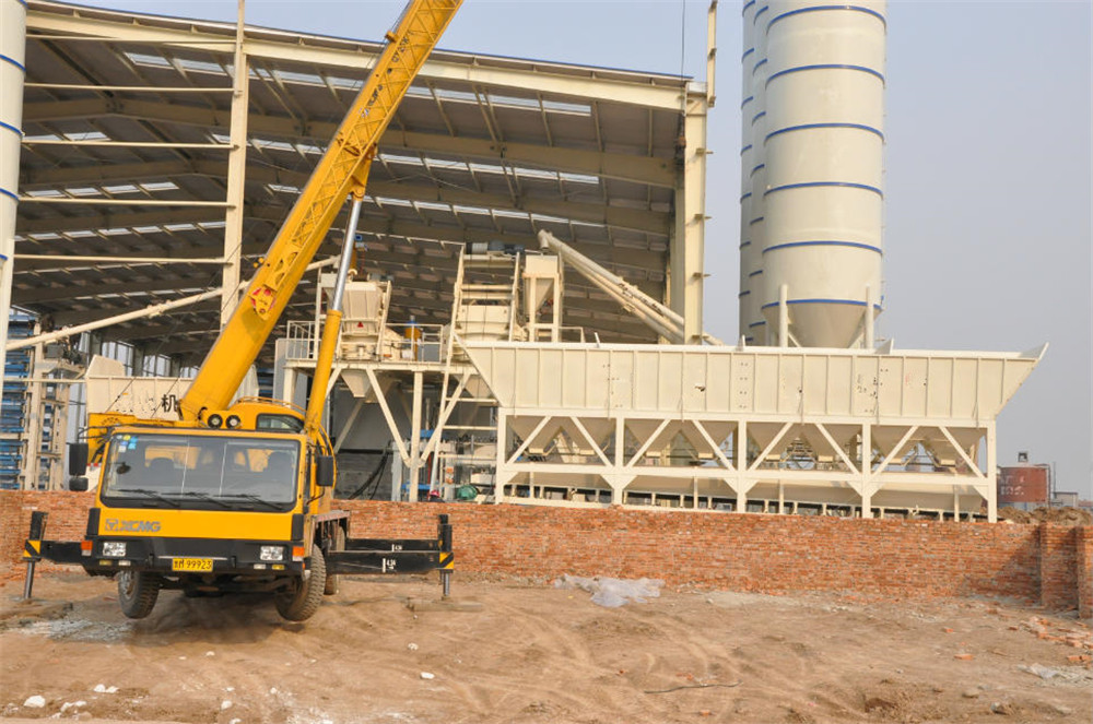 Concrete mixing plant used for precast industry (9)