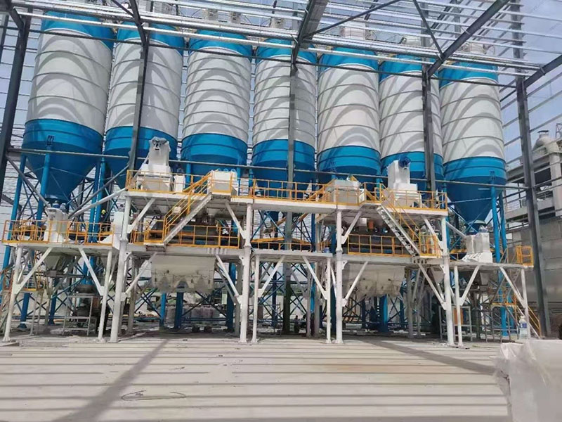 Similarities of dry mortar mixing plant and concrete mixing plant2
