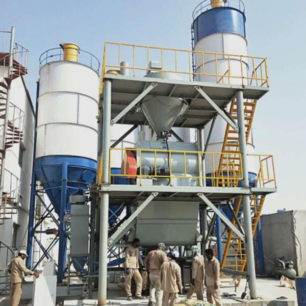 Special dry powder mortar production line (3)